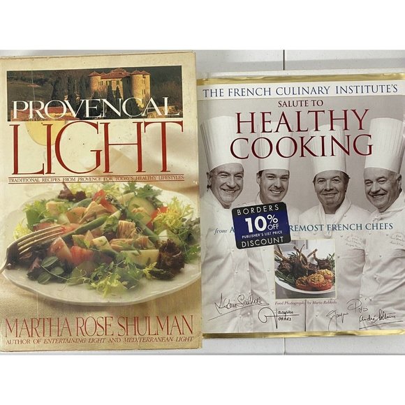 Other - French cooking light and healthy 2 book bundle